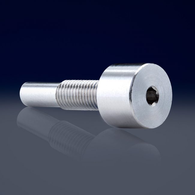 Tornillo de cabeza cilíndrica parcialmente roscado