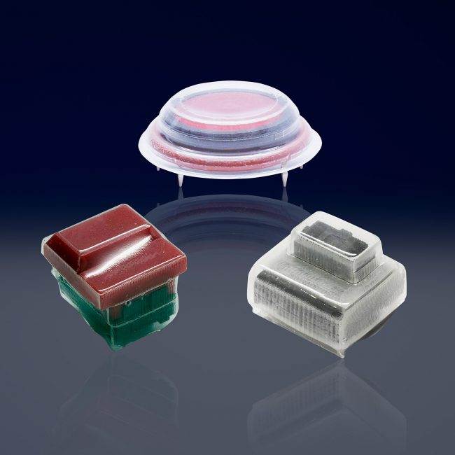 Protecciones para interruptores táctiles y DIP