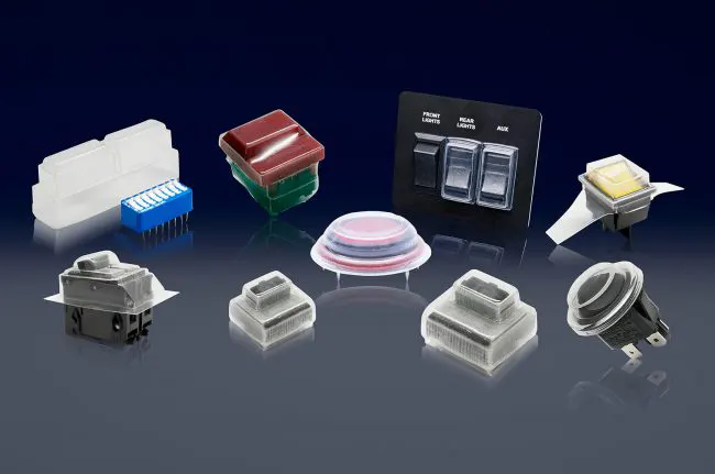 Capuchones transparentes para Interruptores